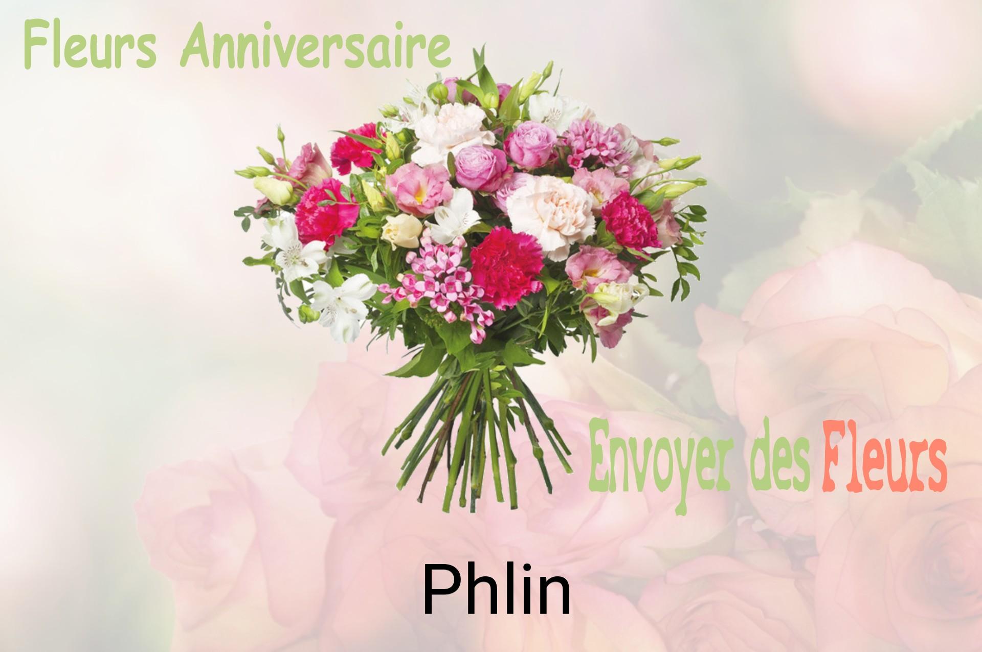 Bouquet de fleurs d’anniversaire livré à Phlin